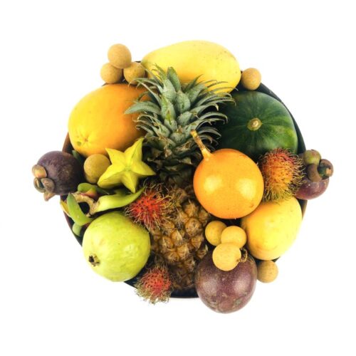Коробка с экзотическими фруктами Большая