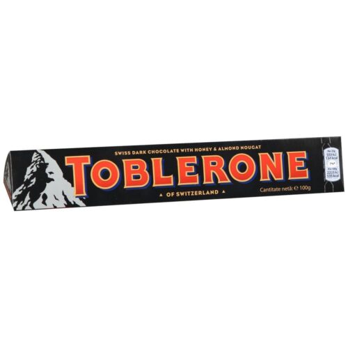 Шоколад Toblerone Темный с медово-миндальной нугой 100 г