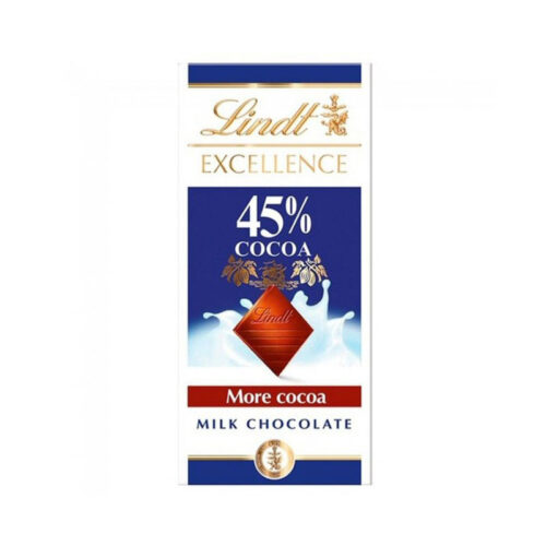 Шоколад Lindt Excellence Молочный 45% 80 г
