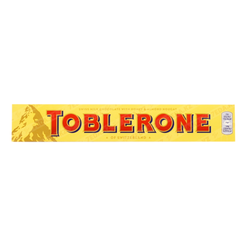 Шоколад Toblerone Молочный с медово-миндальной нугой 100 г